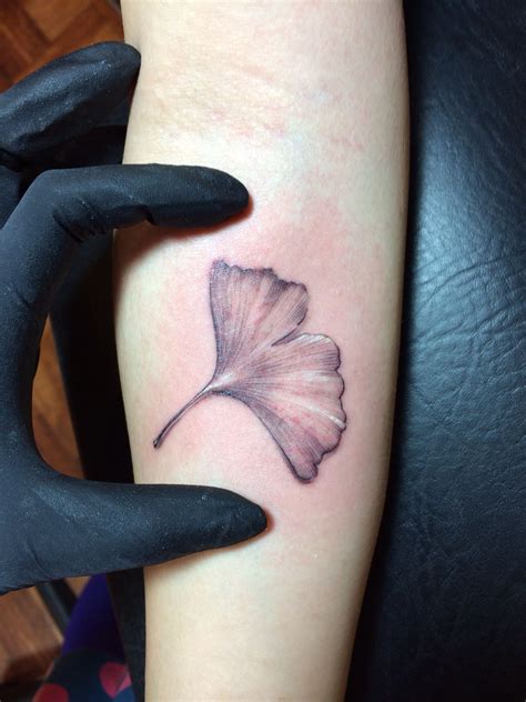 Ginkgo Leaves Tattoo